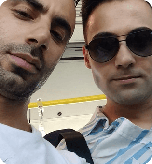 Friends selfie