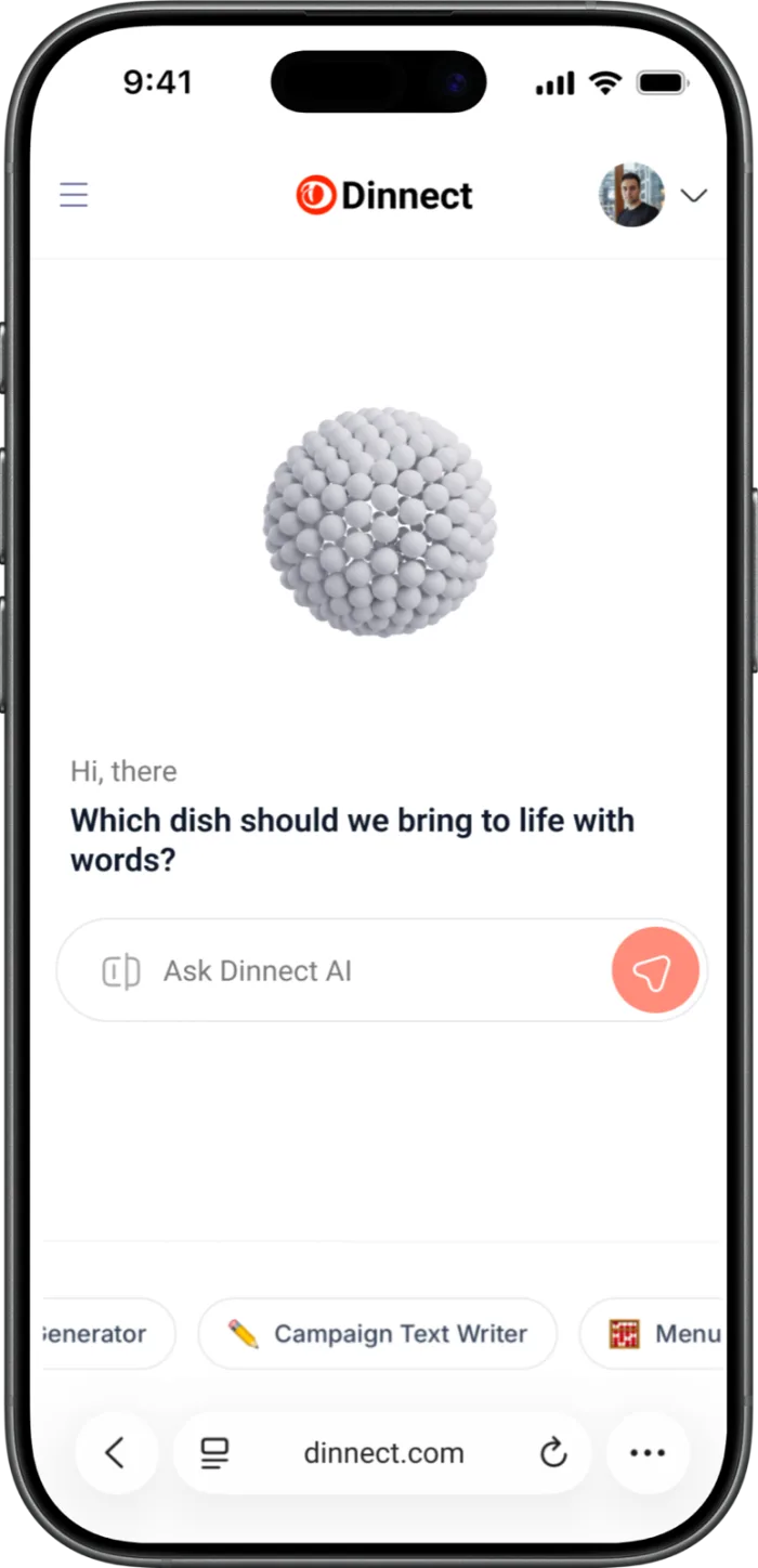 Dinnect AI — Mobile
